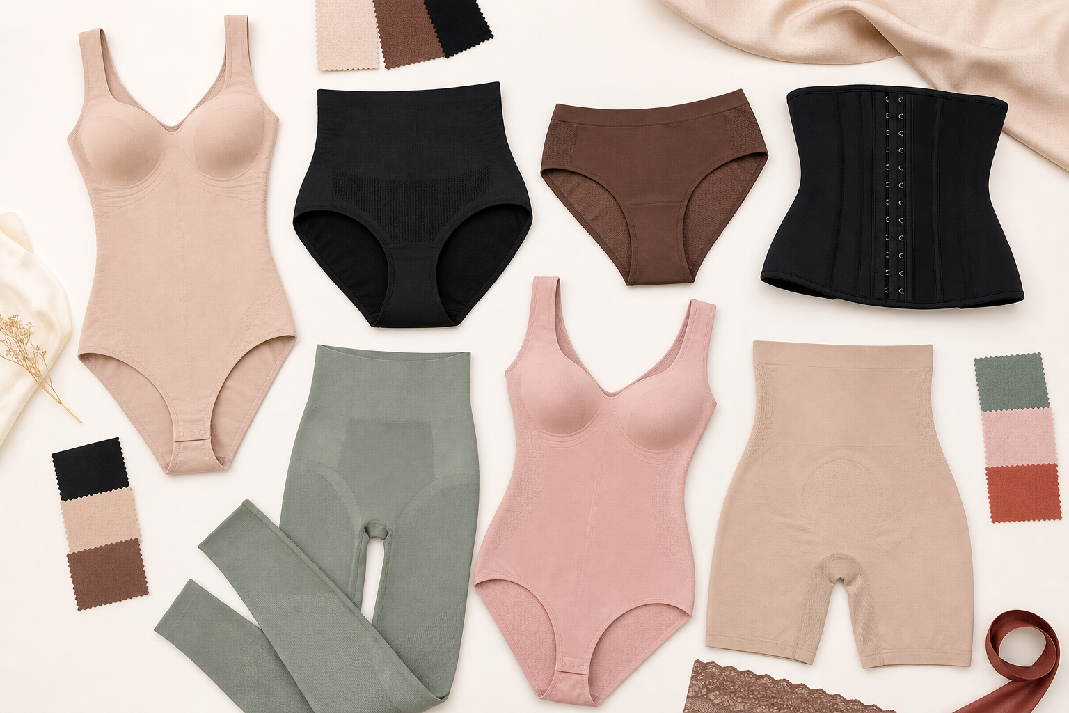 Seamless Shapewear product development by YB Shapewear
