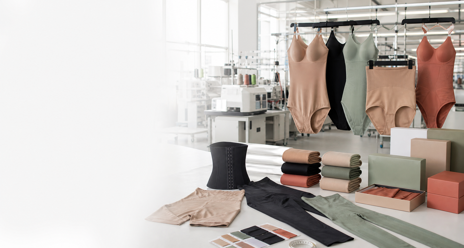 YB Shapewear factory and seamless shapewear product samples